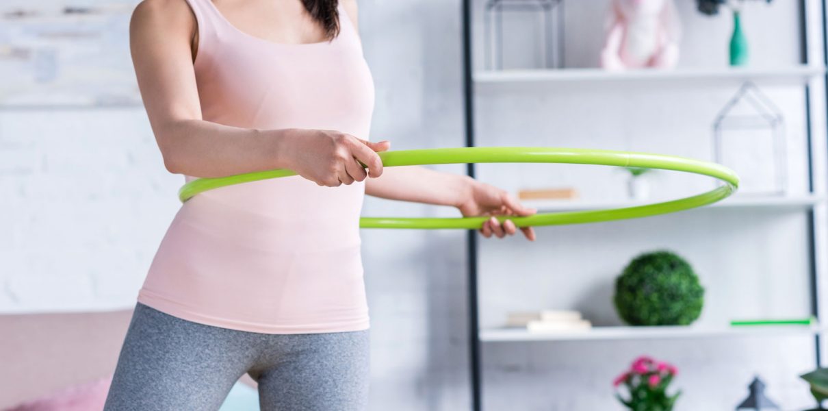 Hula-Hoop - Effektives Training für zu Hause