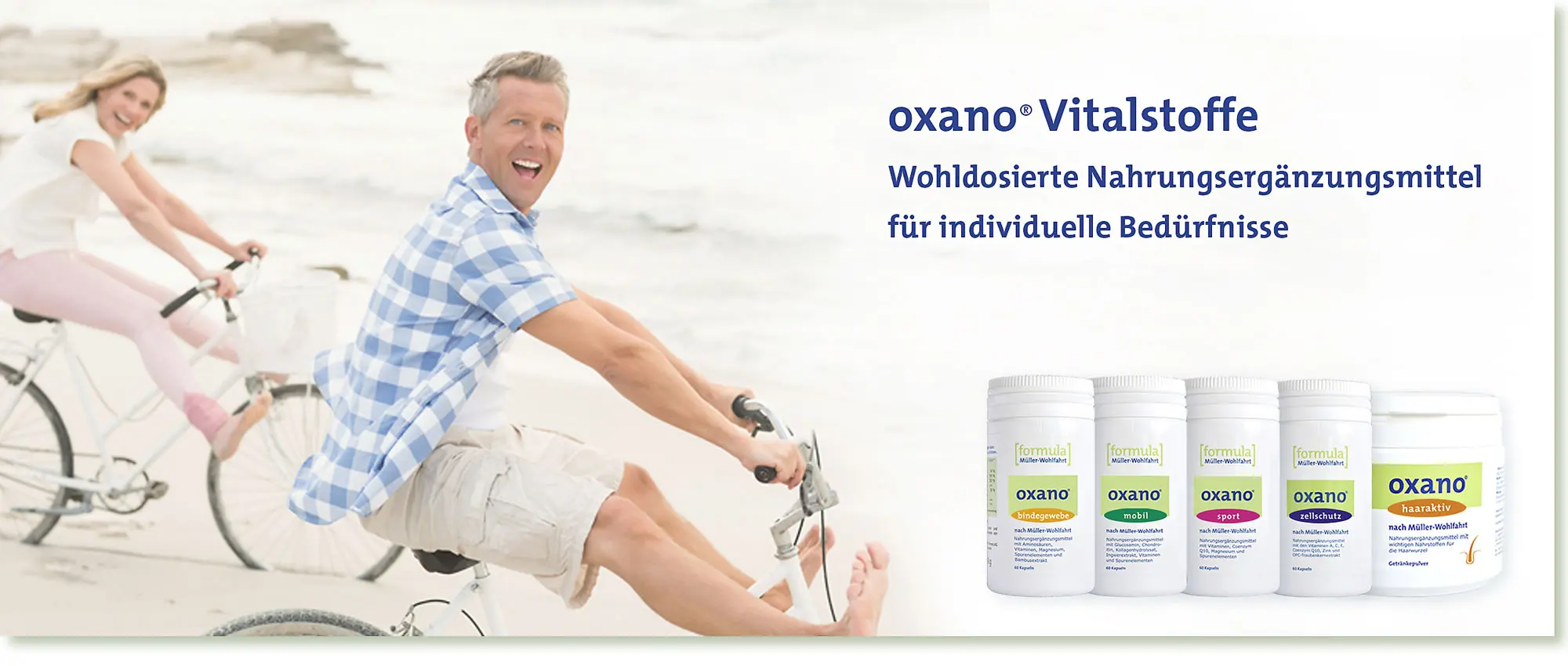 HeadImage | OXANO Nahrungsergänzungsmittel nach Müller-Wohlfart